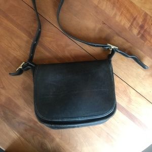 Vintage coach leather purse - black